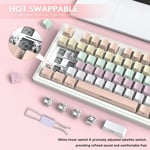 Attack Shark M87 Mechanical Keyboard Wireless 75% RGB Pink Gradient thumbnail 5