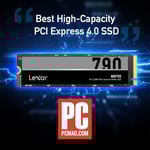 Lexar NM790 4TB NVMe M.2 PCIe 4.0 Internal SSD thumbnail 6
