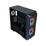 Cooler Master HAF 500 Mid-Tower ATX Case Black Tempered Glass thumbnail 8