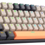 ReDragon K530RGB PRO DRACONIC ELITE WIRELESS  YL,WT,GY thumbnail 1