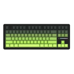كيبورد Attack Shark M87 Pro V2 80% TKL ميكانيكي لاسلكي RGB أخضر thumbnail 5