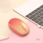 FUDE E370 Wireless Mouse 2400 DPI Red-Yellow thumbnail 2