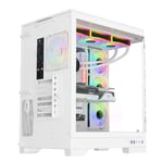 SAMA Neview 3021 Full-Tower ATX Case White Tempered Glass thumbnail 10