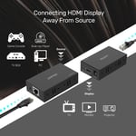 UNITEK HDMI to Ethernet Extender 4K@30Hz 60m Adapter thumbnail 3
