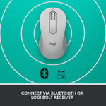 ماوس Logitech Signature M650 4000 DPI لاسلكي رمادي thumbnail 6