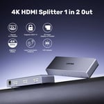 Unitek HDMI 1.4 Splitter 1 In 2 Out 4K@30Hz Adapter thumbnail 8