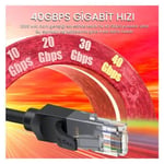 كيبل VegGieg CAT6 Ethernet RJ45 إلى RJ45 20m أسود thumbnail 4