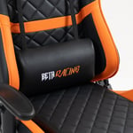 قيمنق تشير BETA RACING Black PVC Molded Foam 4D Armrest Butterfly Mechanism thumbnail 8