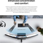 Samsung ViewFinity S6 34" UWQHD 100Hz VA Curved Monitor thumbnail 5