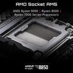 لوحة أم جيجابايت GIGABYTE B850M DS3H بمقبس AMD AM5 ودعم ذاكرة DDR5 بحجم mATX thumbnail 6