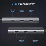 محول UGREEN CM498 USB-C إلى HDMI 6-in-1 thumbnail 6