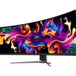 MSI MPG 491CQP QD-OLED 49" DQHD 144Hz 0.03ms 1800R Curved Ultrawide Gaming Monitor thumbnail 5