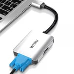 محول USB WiWU Alpha A20VH من USB-C إلى HDMI/VGA thumbnail 5