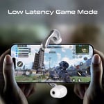 سماعات Promate Baton TWS ANC Bluetooth 5.4 13mm IPX4 6H أبيض thumbnail 11