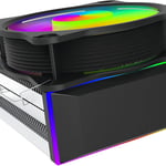 مبرد هوائي للمعالج SAMA KA200D بقدرة 65W مع إضاءة RGB thumbnail 3