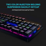 كيبورد Rapoo V500 Pro Full-Size ميكانيكي سلكي RGB thumbnail 8