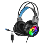 iMice HD-490 Wired Gaming Headset with Microphone RGB thumbnail 4