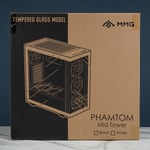 MMG Phantom Tempered Glass ATX Mid-Tower Case with 4 ARGB Fans thumbnail 3