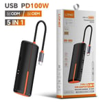 محول USB LDNIO DS-25U 5-Port USB 3.0 100W PD thumbnail 4