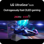 شاشة LG UltraGear 45GS95QE-B 45″ 3440x1440 240Hz OLED 800R منحني thumbnail 9