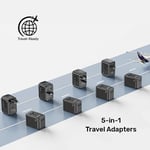 Unitek GaN 100W Universal Travel Adapter Black thumbnail 11