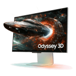 شاشة Samsung Odyssey G90XF 27″ 3840x2160 165Hz IPS ألعاب فضي thumbnail 1