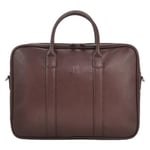 شنطة Union Bags 17.3″ شنطة لابتوب بني thumbnail 4