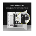 كيس Corsair 5000D iCUE Airflow Mid-Tower White thumbnail 4