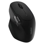 ماوس Rapoo MT560 4000 DPI Dual-Mode لاسلكي أسود thumbnail 4