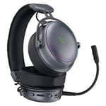 Rapoo VH800 Wireless Dual-Mode RGB Gaming Headset Space Grey thumbnail 2
