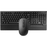 كيت كيبورد وماوس Rapoo NX2000 سلكي 1600 DPI أسود thumbnail 11