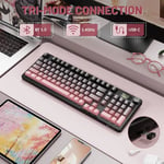 كيبورد Attack Shark X98 Pro 96-Key Hot-Swappable Wireless RGB أسود thumbnail 4
