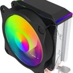 مبرد هوائي للمعالج SAMA KA200D بقدرة 65W مع إضاءة RGB thumbnail 11