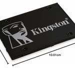 Kingston KC600 256GB 2.5" SATA 3 Internal SSD thumbnail 3