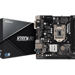 ASRock H310CM-DVS LGA 1151 Micro-ATX Motherboard thumbnail 1