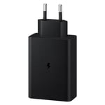 شاحن Samsung Trio 65W بمنفذين USB-C + USB-A thumbnail 3