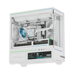 كيس Thermalright TL-M10 Vision Micro-ATX أبيض ARGB thumbnail 1