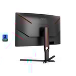 AOC CQ27G3Z 27" QHD 240Hz VA Curved Gaming Monitor thumbnail 3