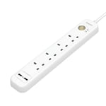 شاحن Huntkey SUC507 3250W 4 منافذ 2 USB كيبل 2m thumbnail 2