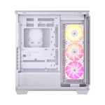 كيس Corsair 3500X Mid-Tower أبيض زجاجي مقوى iCUE RGB thumbnail 4