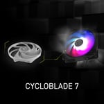 مبرد MSI MAG CORELIQUID A13 360mm AIO سائل أبيض ARGB thumbnail 11