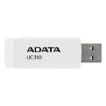 فلاش ADATA UC310 64GB USB 3.2 Gen1 Capless Swivel أبيض thumbnail 6