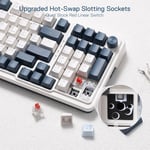 Redragon K686WB-RGB-PRO 96% Gasket Mechanical Red Switch Dual-Mode Keyboard thumbnail 4