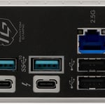 مذربورد أزروك Z890 Lightning WiFi لمعالجات LGA 1851 مقاس ATX مع DDR5 و PCIe 5.0 و Thunderbolt 4 thumbnail 5