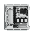 كيس Corsair iCUE 5000T Mid-Tower أبيض زجاج مقسى RGB thumbnail 4