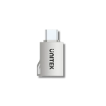 محول Unitek A1025GNI USB-C إلى USB-A 3.0 5Gbps فضي thumbnail 10