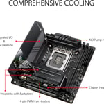 مذربورد أسوس ROG STRIX Z690-I GAMING WIFI لمعالجات LGA 1700 مقاس Mini-ITX مع DDR5 و PCIe 5.0 thumbnail 3