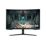 شاشة Samsung Odyssey G65B 32 انج 2560x1440 240Hz VA منحنية thumbnail 1