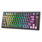 كيبورد Redragon K732MC-RGB-PRO 75% ميكانيكي قابل للتبديل لاسلكي RGB thumbnail 1