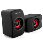 سبيكر Kisonli KS-07 2.0 قناة 6W USB أسود thumbnail 2